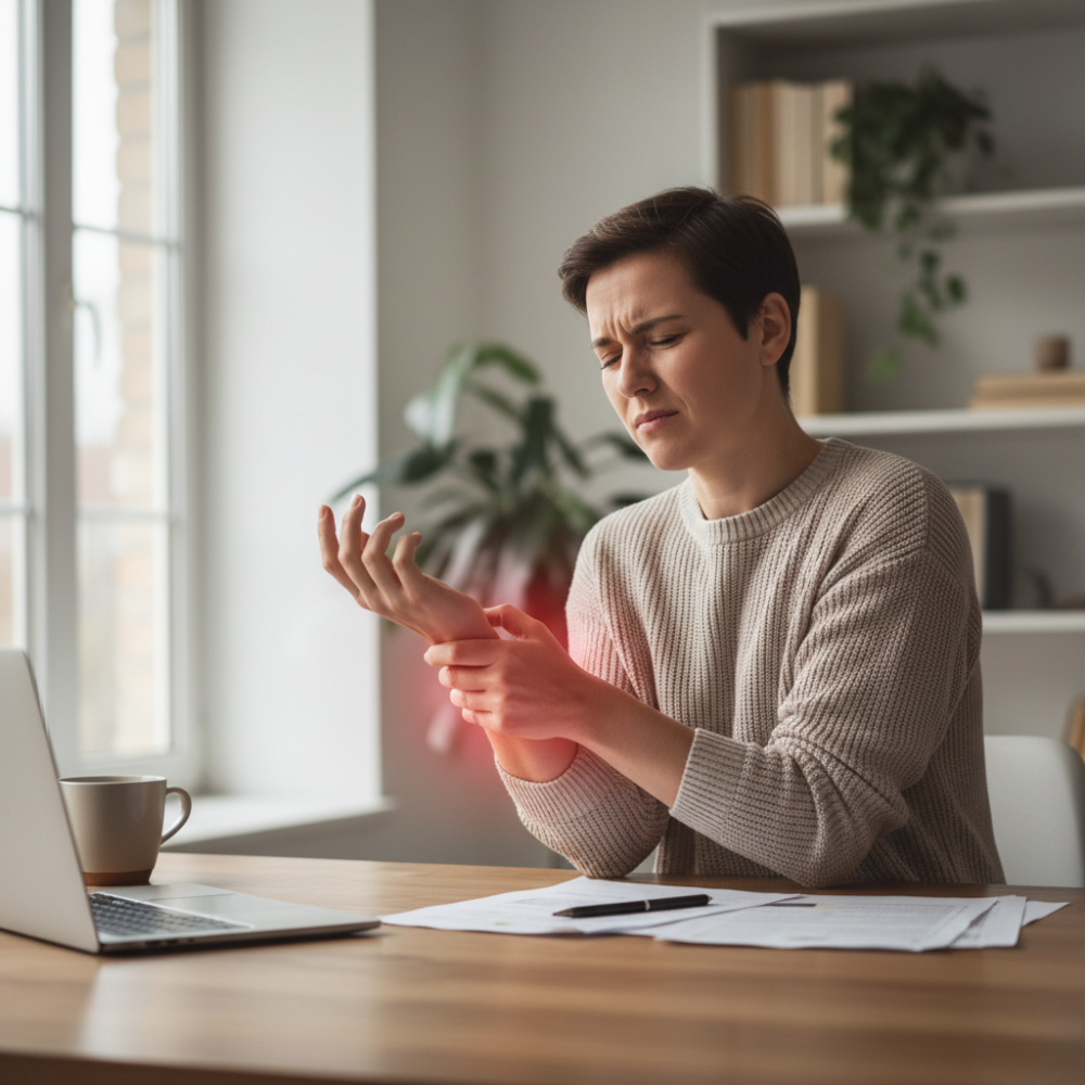 Douleur au poignet ? 5 situations où la chaleur et les vibrations peuvent vous soulager naturellement