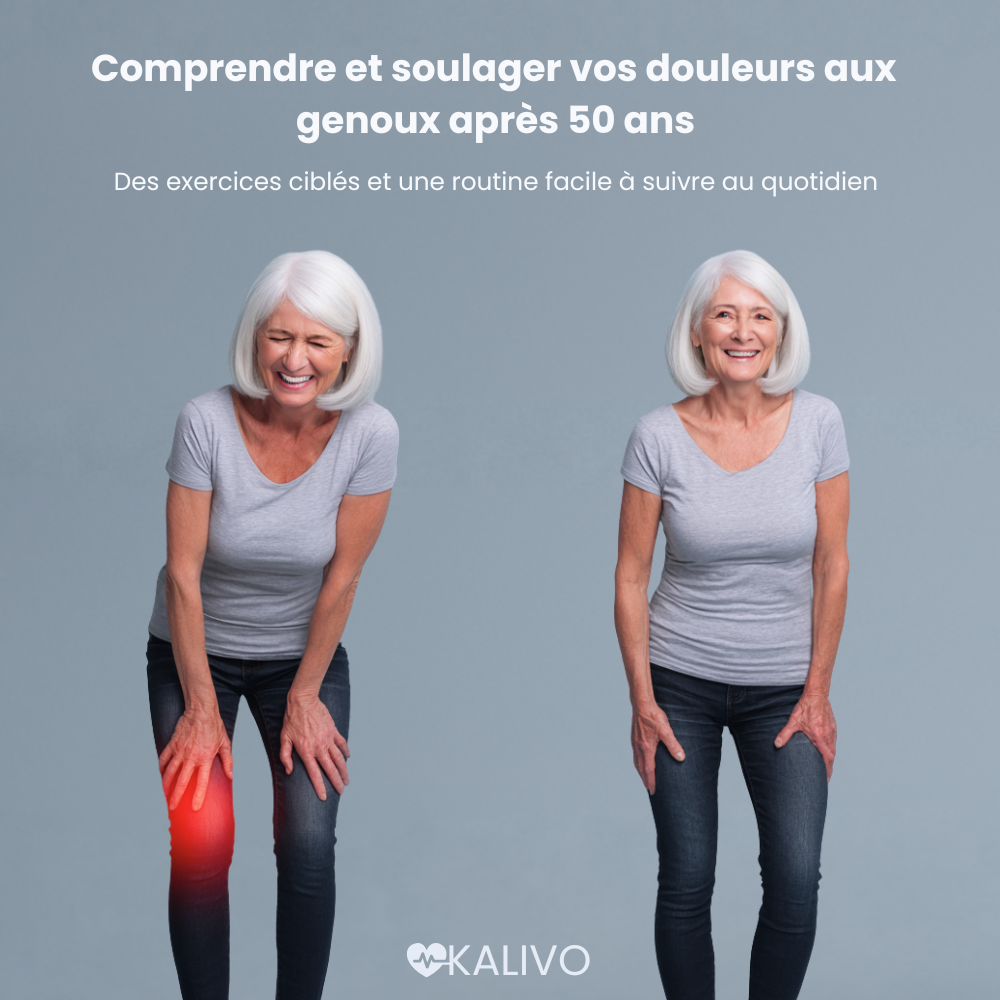 Ebook - Comprendre et soulager vos douleurs aux genoux après 50 ans
